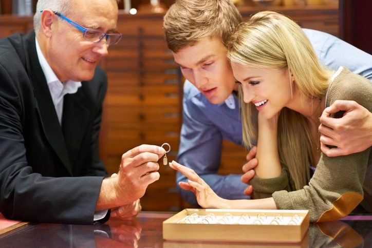 Norman Hege Jewelers | Rock Hill, SC | couple looking at rings